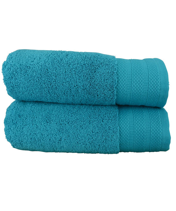 Pure Blue - ARTG® Pure luxe hand towel Towels A&R Towels Gifting & Accessories, Homewares & Towelling Schoolwear Centres