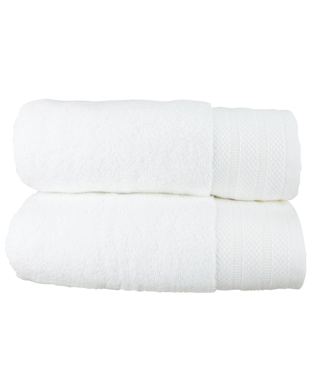 Pure White - ARTG® Pure luxe hand towel Towels A&R Towels Gifting & Accessories, Homewares & Towelling Schoolwear Centres