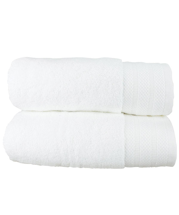 Pure White - ARTG® Pure luxe hand towel Towels A&R Towels Gifting & Accessories, Homewares & Towelling Schoolwear Centres