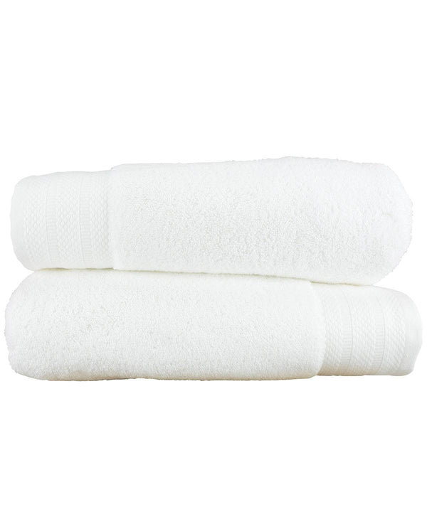 Pure White - ARTG® Pure luxe bath towel Towels A&R Towels Gifting & Accessories, Homewares & Towelling Schoolwear Centres