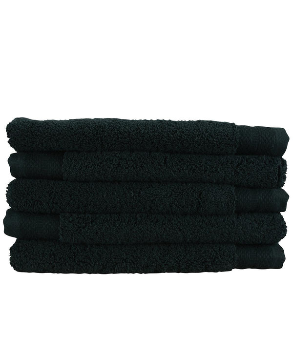 Pure Black - ARTG® Pure luxe guest towel Towels A&R Towels Gifting & Accessories, Homewares & Towelling Schoolwear Centres