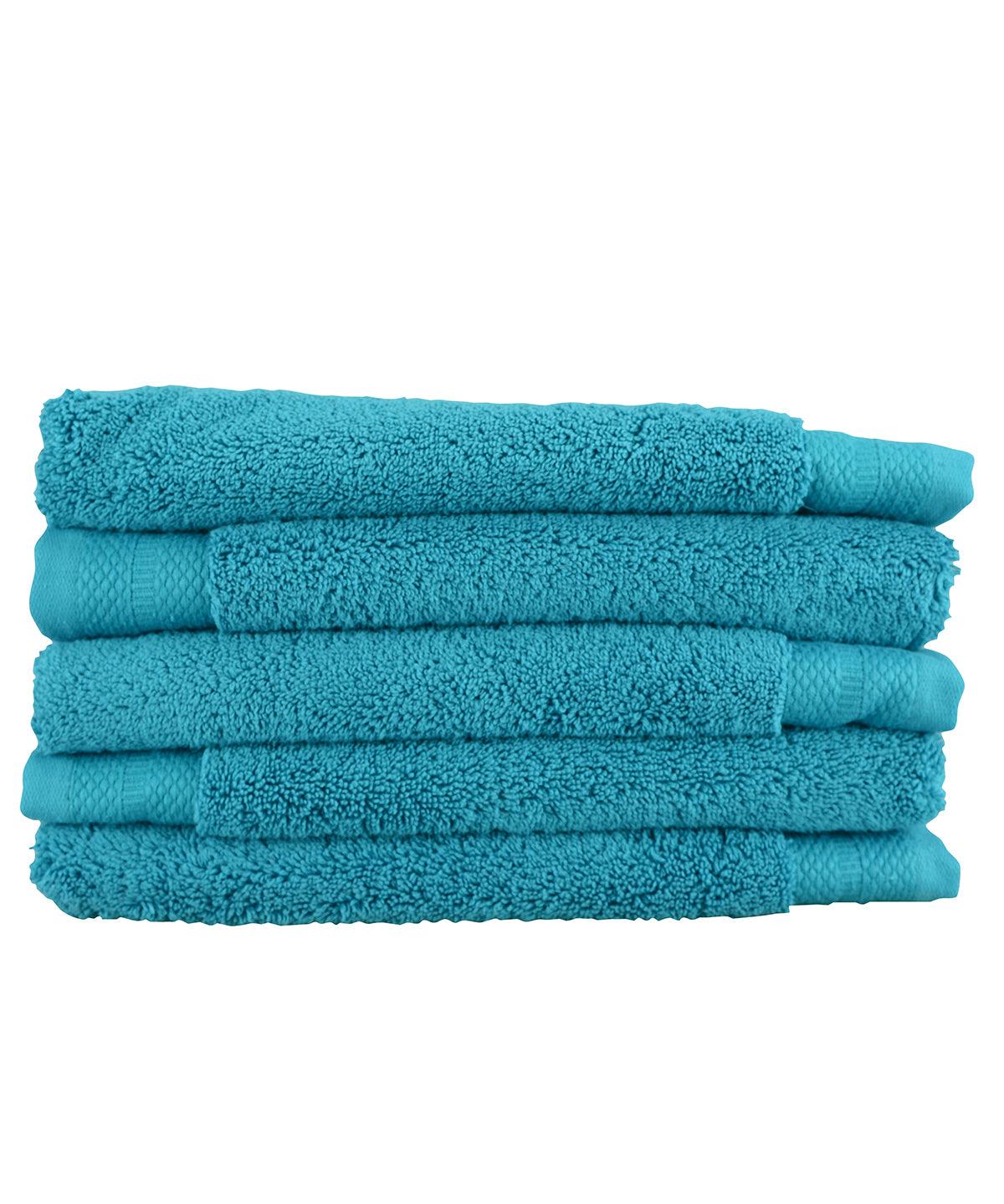 Pure Blue - ARTG® Pure luxe guest towel Towels A&R Towels Gifting & Accessories, Homewares & Towelling Schoolwear Centres