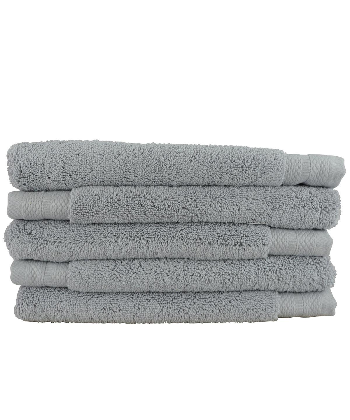 Pure Grey - ARTG® Pure luxe guest towel Towels A&R Towels Gifting & Accessories, Homewares & Towelling Schoolwear Centres