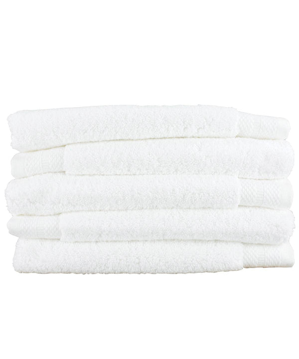 Pure White - ARTG® Pure luxe guest towel Towels A&R Towels Gifting & Accessories, Homewares & Towelling Schoolwear Centres