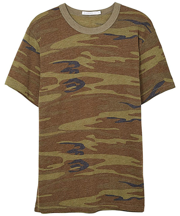 Camo - Eco-Jersey crew t-shirt T-Shirts Last Chance to Buy Alternative Apparel, Camo, Organic & Conscious, T-Shirts & Vests Schoolwear Centres