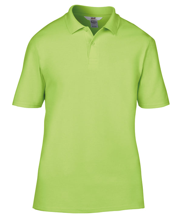 Anvil adult double piqué polo