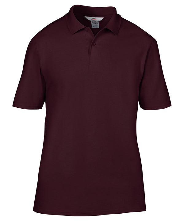 Anvil adult double piqué polo