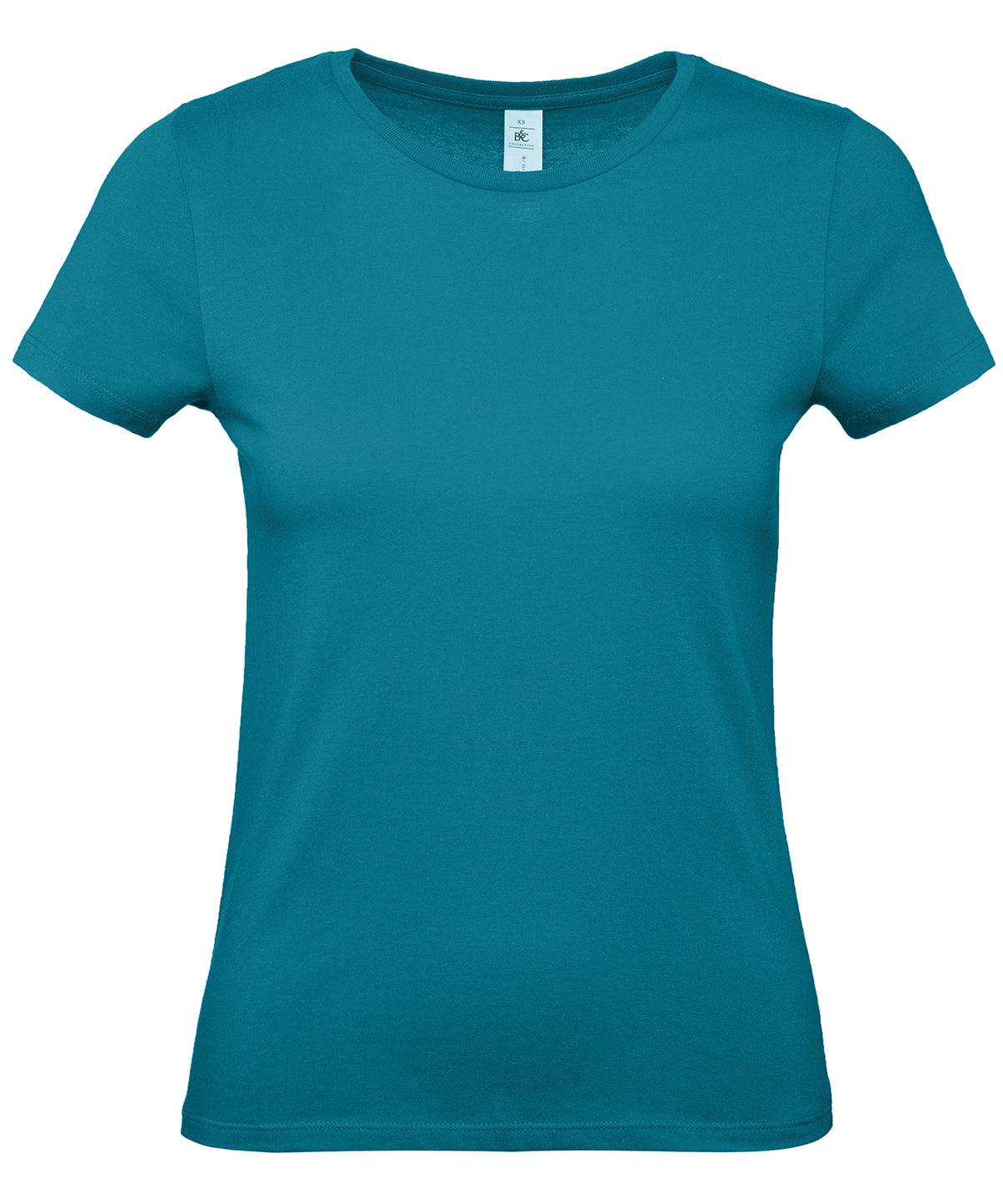 Diva Blue - B&C #E150 /women T-Shirts B&C Collection Holiday Season, Hyperbrights and Neons, Must Haves, Plus Sizes, T-Shirts & Vests Schoolwear Centres