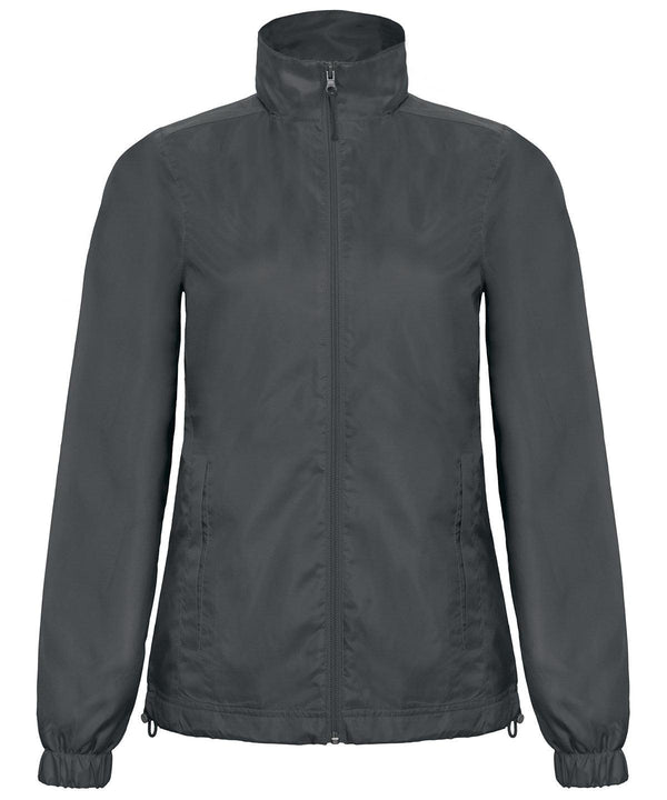 Dark Grey - B&C ID.601 jacket /women Jackets B&C Collection Jackets & Coats Schoolwear Centres