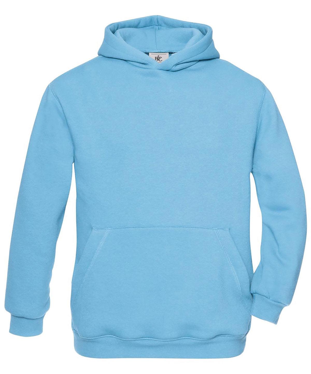 Very Turquoise - B&C Hooded /kids Hoodies B&C Collection Hoodies, Junior Schoolwear Centres