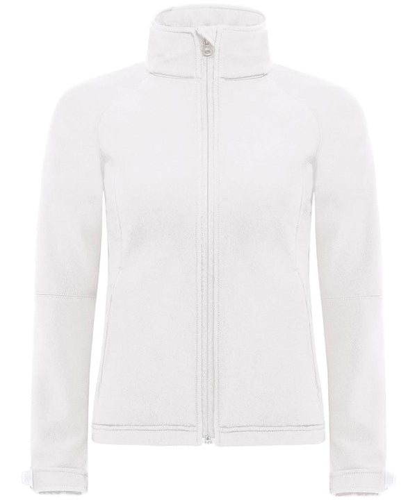 White - B&C Hooded softshell /women Jackets B&C Collection Jackets & Coats, Softshells, Women's Fashion Schoolwear Centres