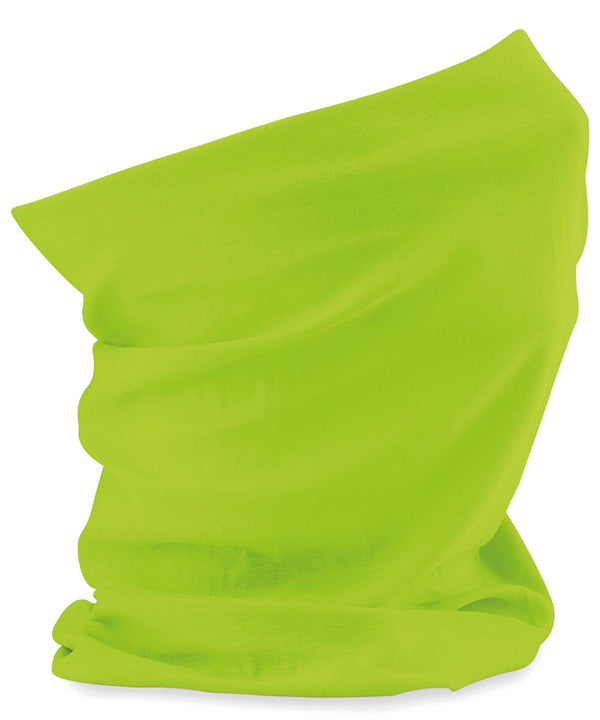 Lime Green - Junior Morf® original Snoods Beechfield Headwear, Junior, New Colours For 2022, Personal Protection Schoolwear Centres