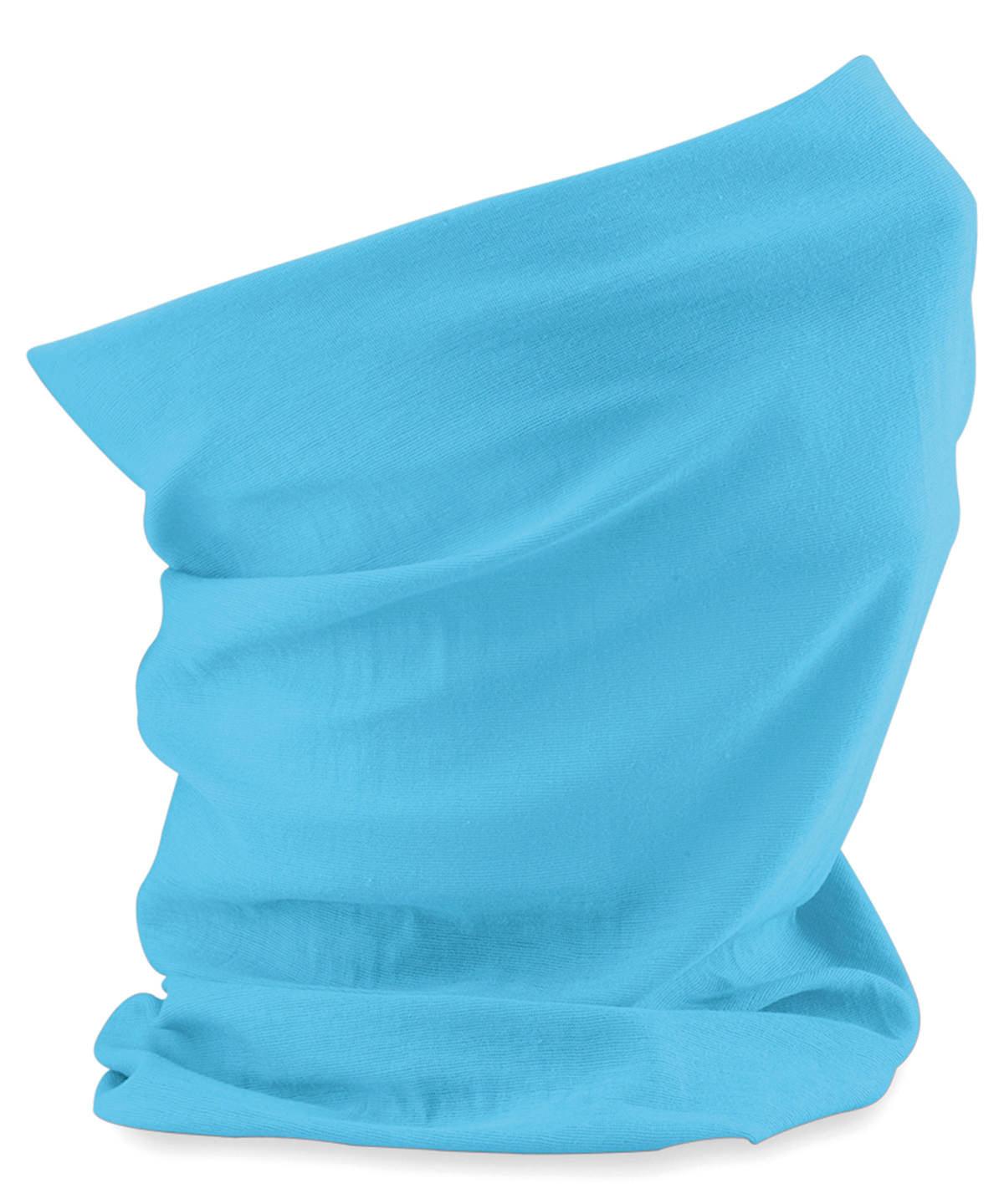 Surf Blue - Junior Morf® original Snoods Beechfield Headwear, Junior, New Colours For 2022, Personal Protection Schoolwear Centres