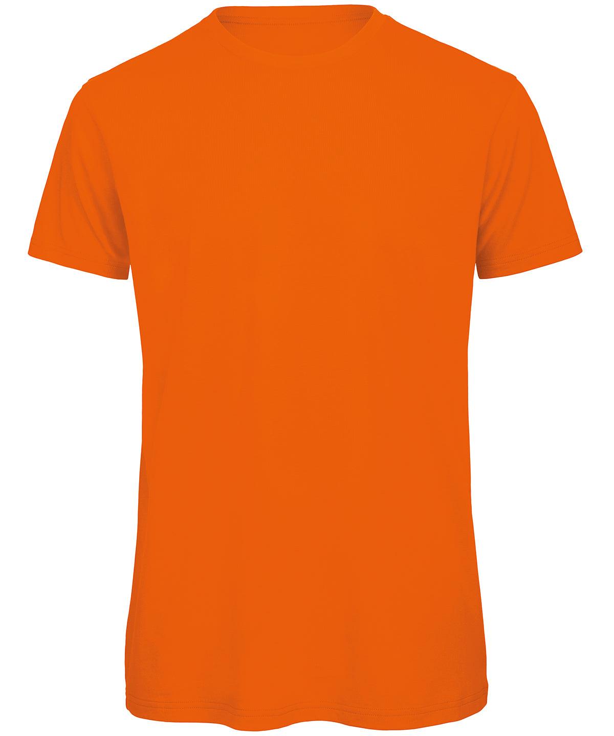 Orange - B&C Inspire T /men T-Shirts B&C Collection Must Haves, Organic & Conscious, Plus Sizes, Rebrandable, T-Shirts & Vests Schoolwear Centres