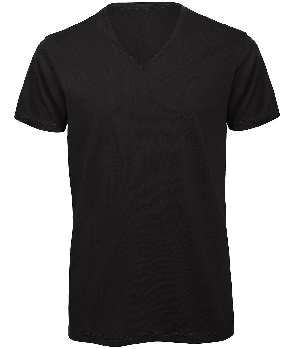 Black - B&C Inspire V T /men T-Shirts B&C Collection Organic & Conscious, Plus Sizes, Rebrandable, T-Shirts & Vests Schoolwear Centres