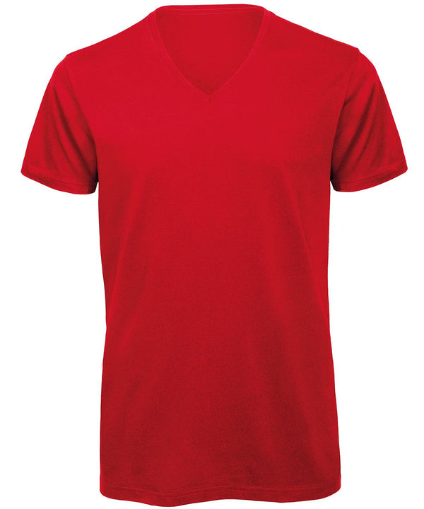 Red - B&C Inspire V T /men T-Shirts B&C Collection Organic & Conscious, Plus Sizes, Rebrandable, T-Shirts & Vests Schoolwear Centres