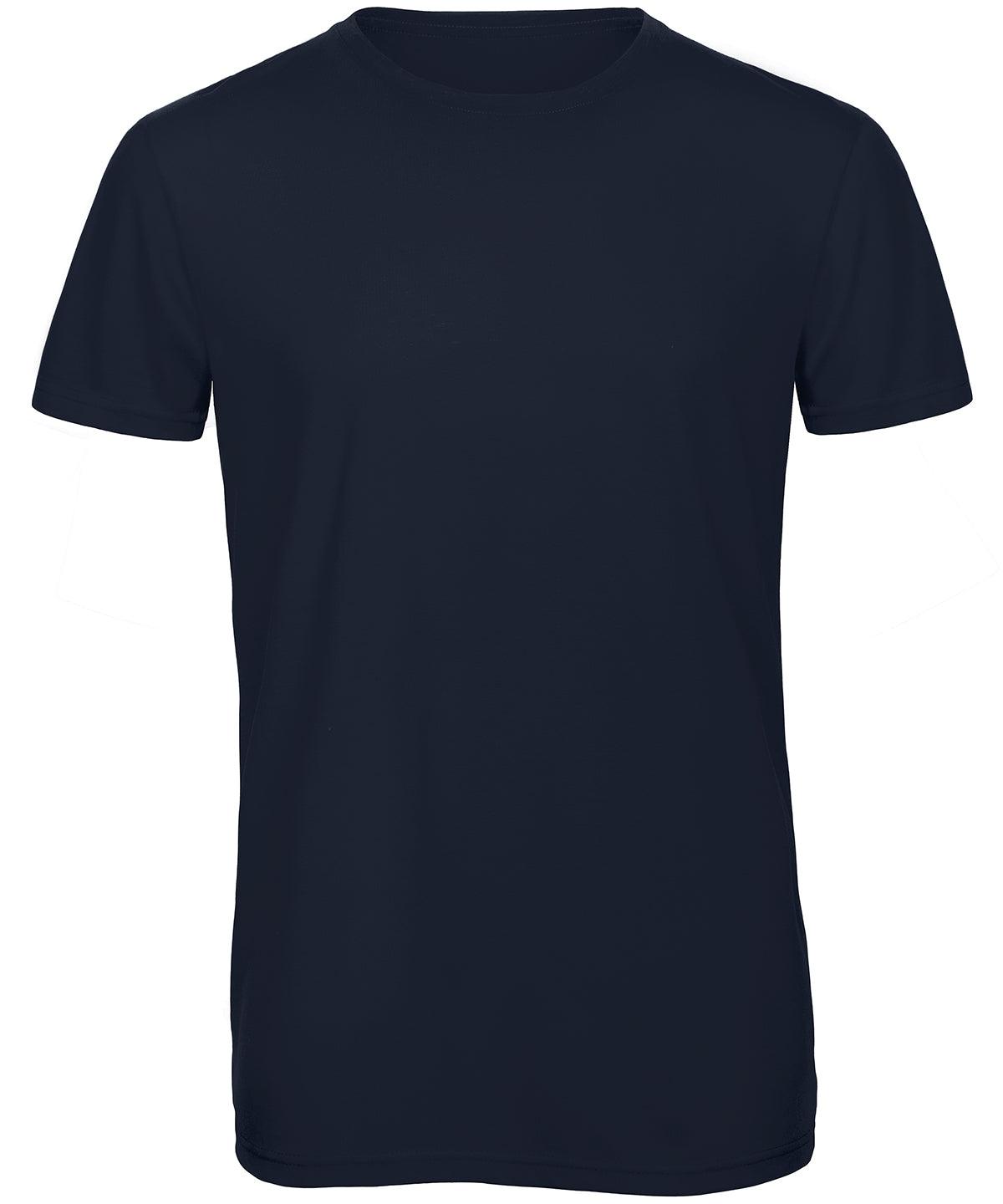 Navy - B&C Triblend /men T-Shirts B&C Collection Plus Sizes, Rebrandable, T-Shirts & Vests Schoolwear Centres