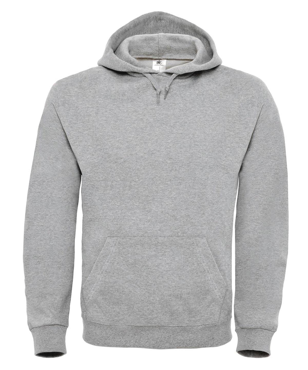 Heather Grey* - B&C ID.003 Hooded sweatshirt Hoodies B&C Collection Hoodies, Must Haves, Plus Sizes Schoolwear Centres