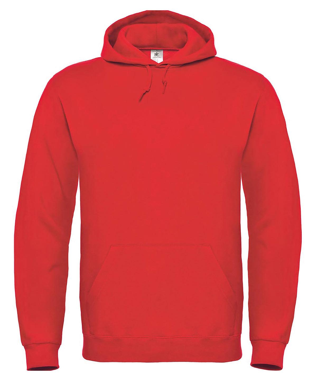 Red - B&C ID.003 Hooded sweatshirt Hoodies B&C Collection Hoodies, Must Haves, Plus Sizes Schoolwear Centres