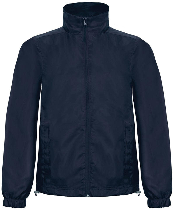 Navy - B&C ID.601 jacket Jackets B&C Collection Jackets & Coats, Lightweight layers, Must Haves, Plus Sizes Schoolwear Centres