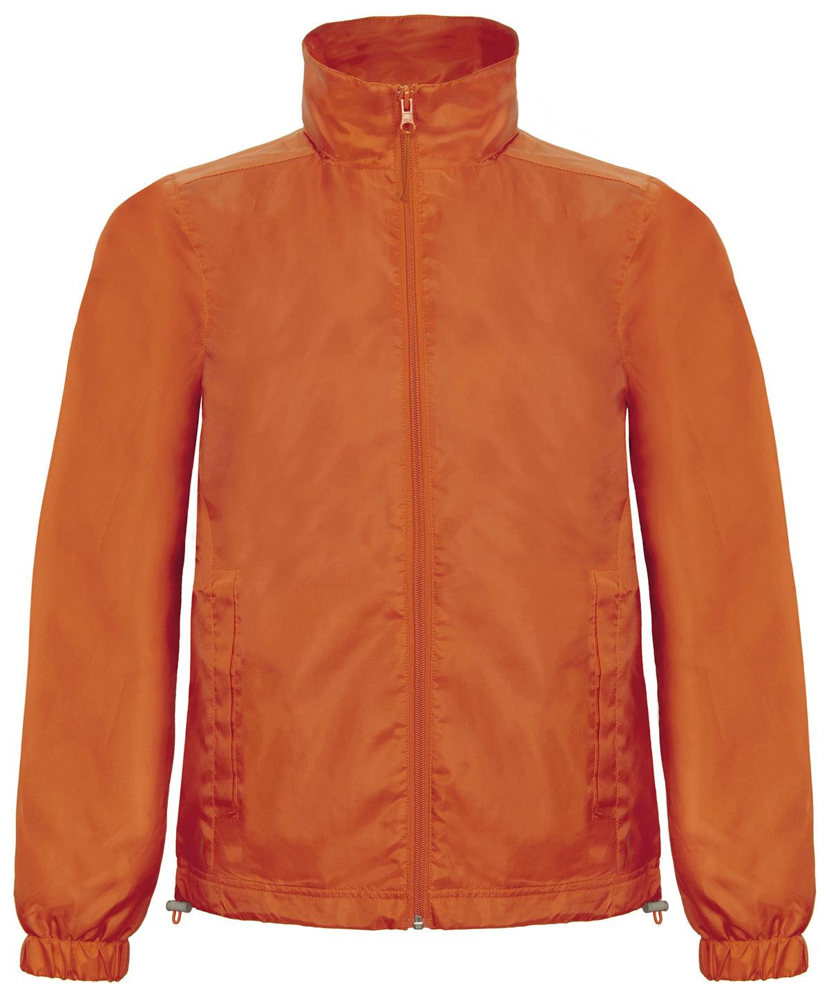 Orange - B&C ID.601 jacket Jackets B&C Collection Jackets & Coats, Lightweight layers, Must Haves, Plus Sizes Schoolwear Centres