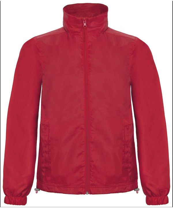 Red - B&C ID.601 jacket Jackets B&C Collection Jackets & Coats, Lightweight layers, Must Haves, Plus Sizes Schoolwear Centres