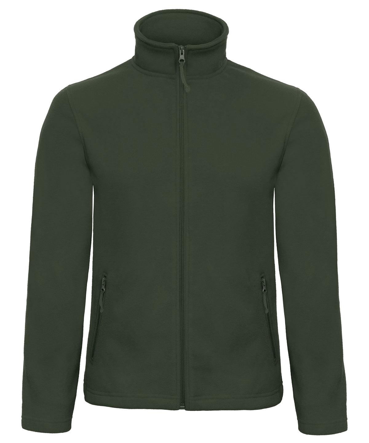 Forest Green* - B&C ID.501 fleece Jackets B&C Collection Jackets & Coats, Jackets - Fleece, Must Haves, Plus Sizes Schoolwear Centres