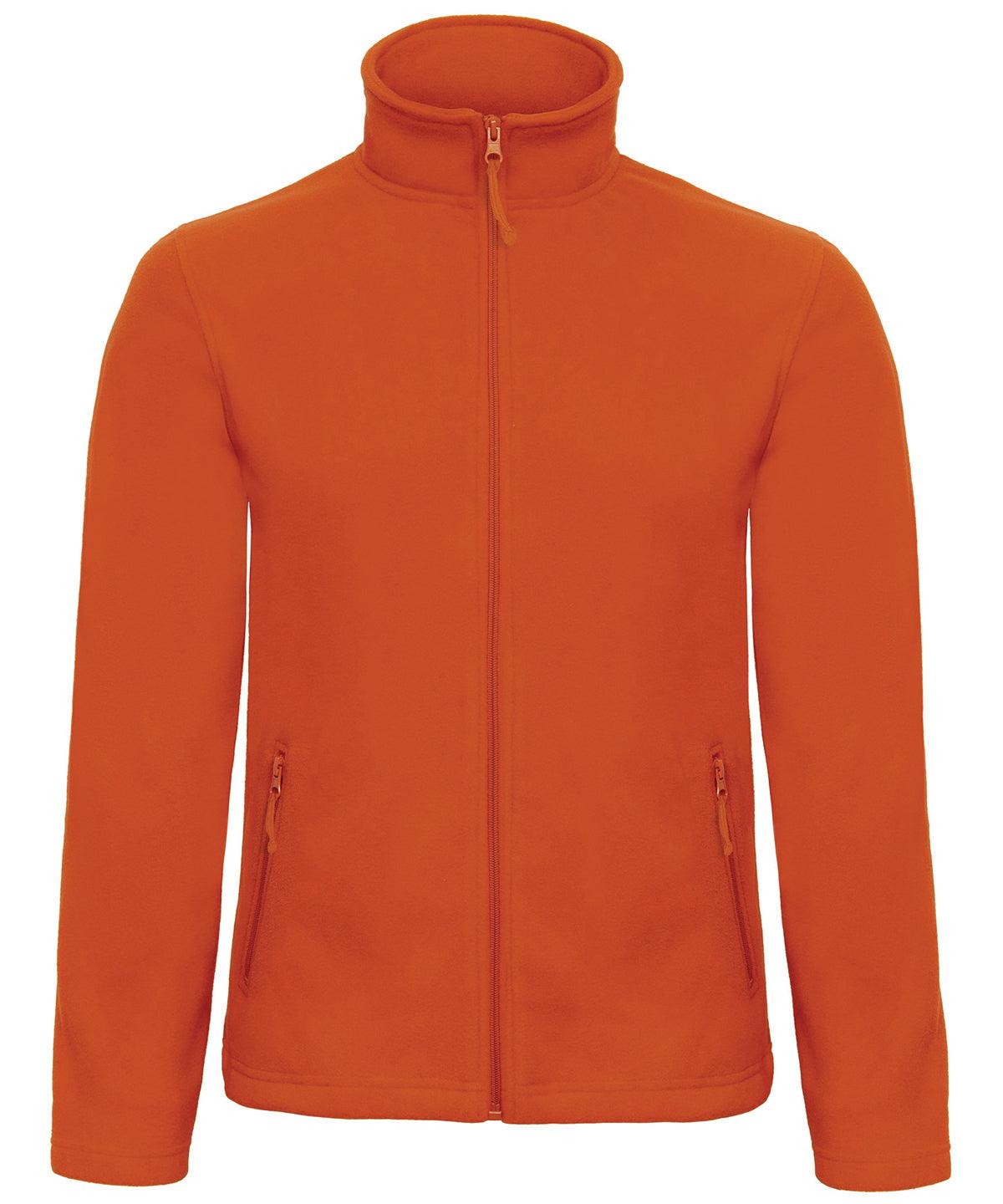 Pumpkin Orange - B&C ID.501 fleece Jackets B&C Collection Jackets & Coats, Jackets - Fleece, Must Haves, Plus Sizes Schoolwear Centres