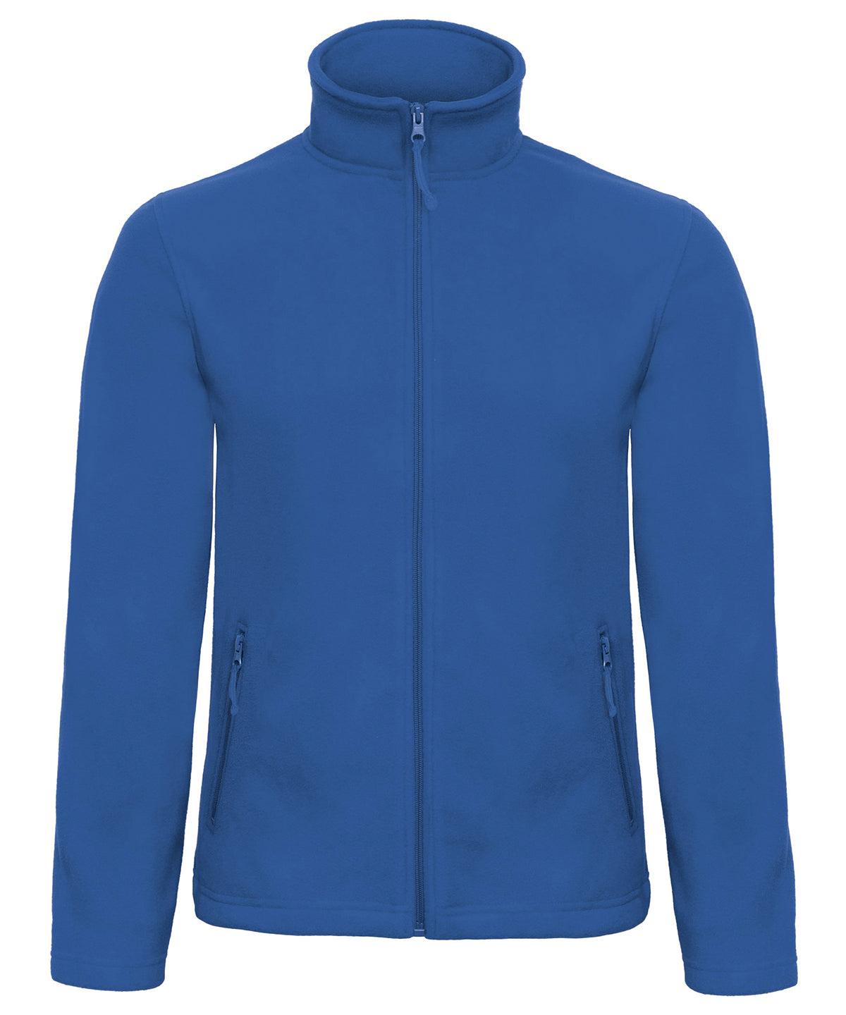 Royal Blue* - B&C ID.501 fleece Jackets B&C Collection Jackets & Coats, Jackets - Fleece, Must Haves, Plus Sizes Schoolwear Centres