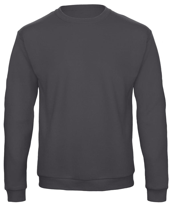 Anthracite - B&C ID.202 50/50 sweatshirt Sweatshirts B&C Collection Plus Sizes, Rebrandable, Sweatshirts Schoolwear Centres