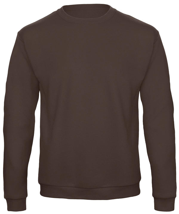 Brown - B&C ID.202 50/50 sweatshirt Sweatshirts B&C Collection Plus Sizes, Rebrandable, Sweatshirts Schoolwear Centres