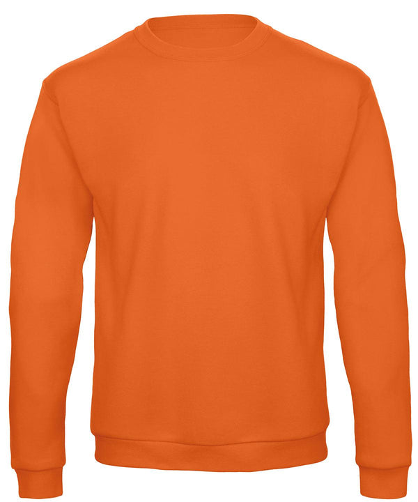 Pumpkin Orange - B&C ID.202 50/50 sweatshirt Sweatshirts B&C Collection Plus Sizes, Rebrandable, Sweatshirts Schoolwear Centres