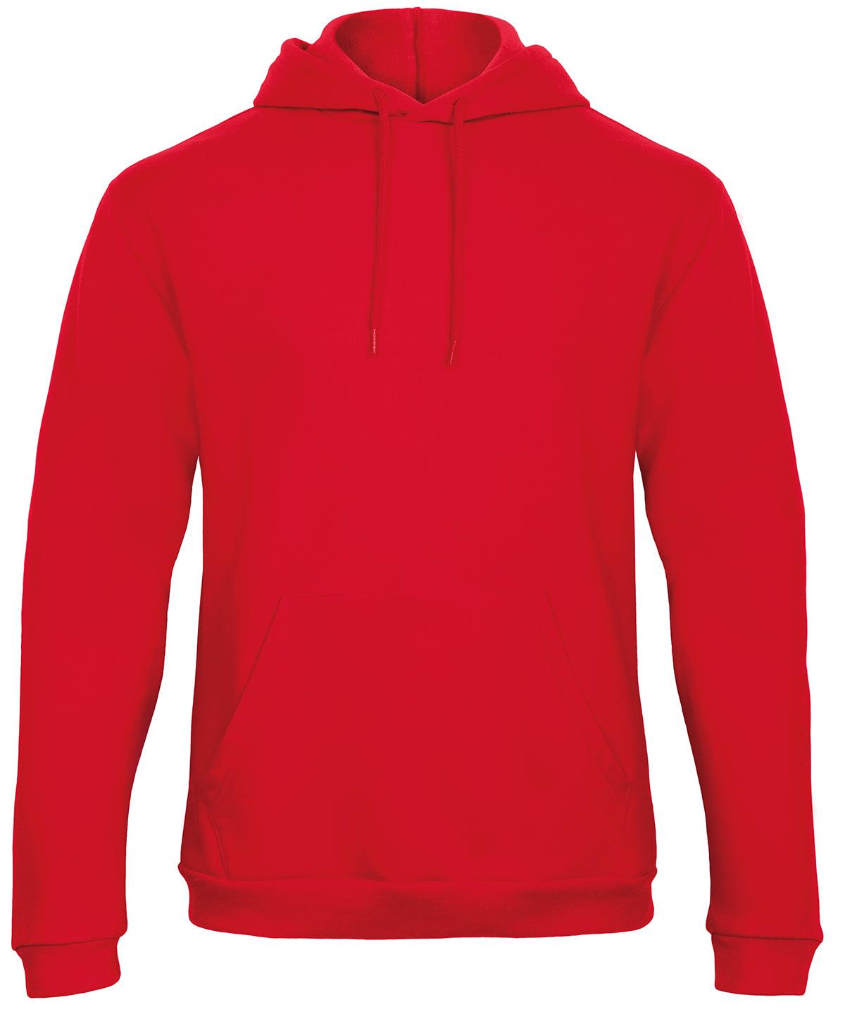 Red - B&C ID.203 50/50 sweatshirt Hoodies B&C Collection Hoodies, Must Haves, Plus Sizes, Rebrandable Schoolwear Centres