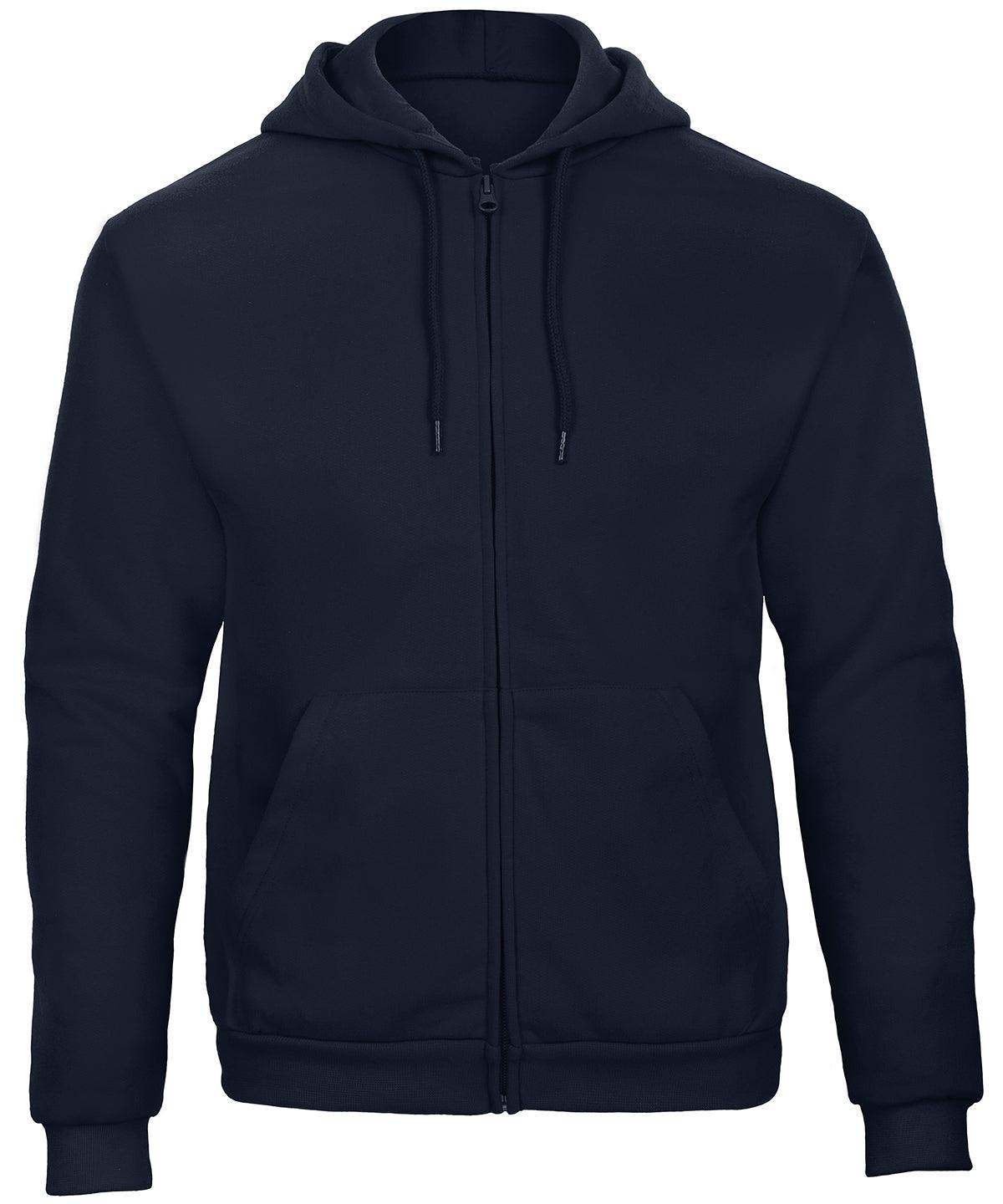 Navy - B&C ID.205 50/50 sweatshirt Hoodies B&C Collection Hoodies, Rebrandable Schoolwear Centres