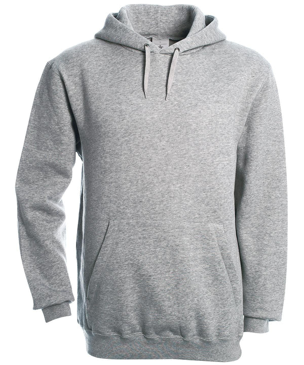 Heather Grey - B&C Hooded sweatshirt Hoodies B&C Collection Hoodies, Must Haves, Plus Sizes Schoolwear Centres