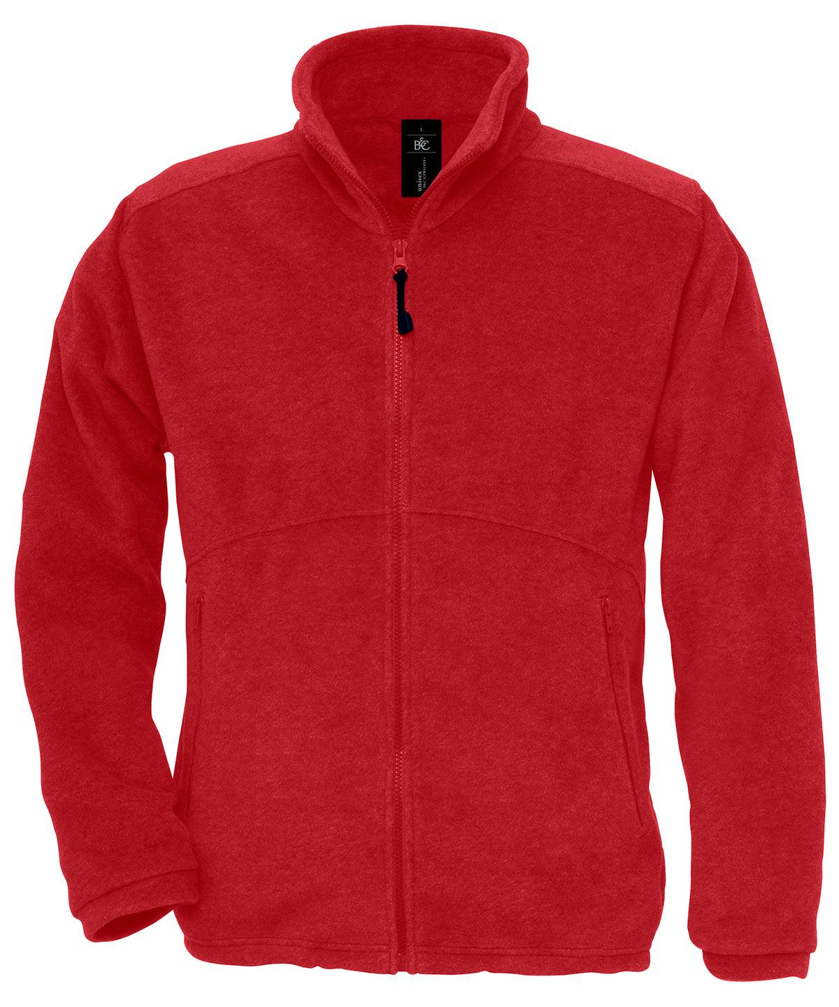 Red* - B&C Icewalker+ Jackets B&C Collection Jackets & Coats, Jackets - Fleece, Plus Sizes Schoolwear Centres