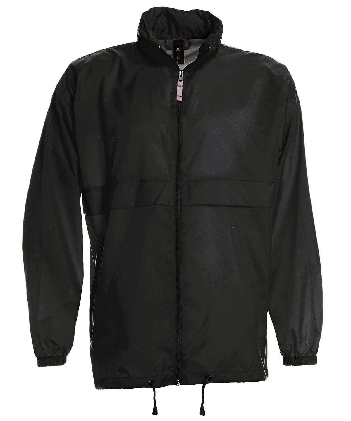 Black* - B&C Sirocco Jackets B&C Collection Jackets & Coats, Must Haves, Plus Sizes Schoolwear Centres