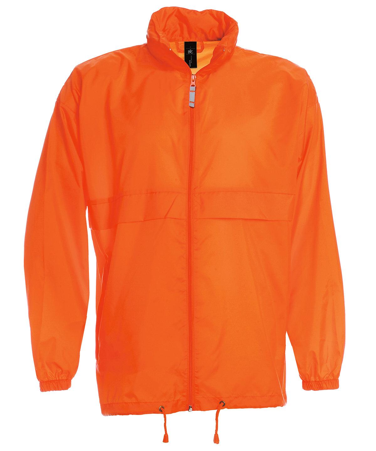 Orange - B&C Sirocco Jackets B&C Collection Jackets & Coats, Must Haves, Plus Sizes Schoolwear Centres