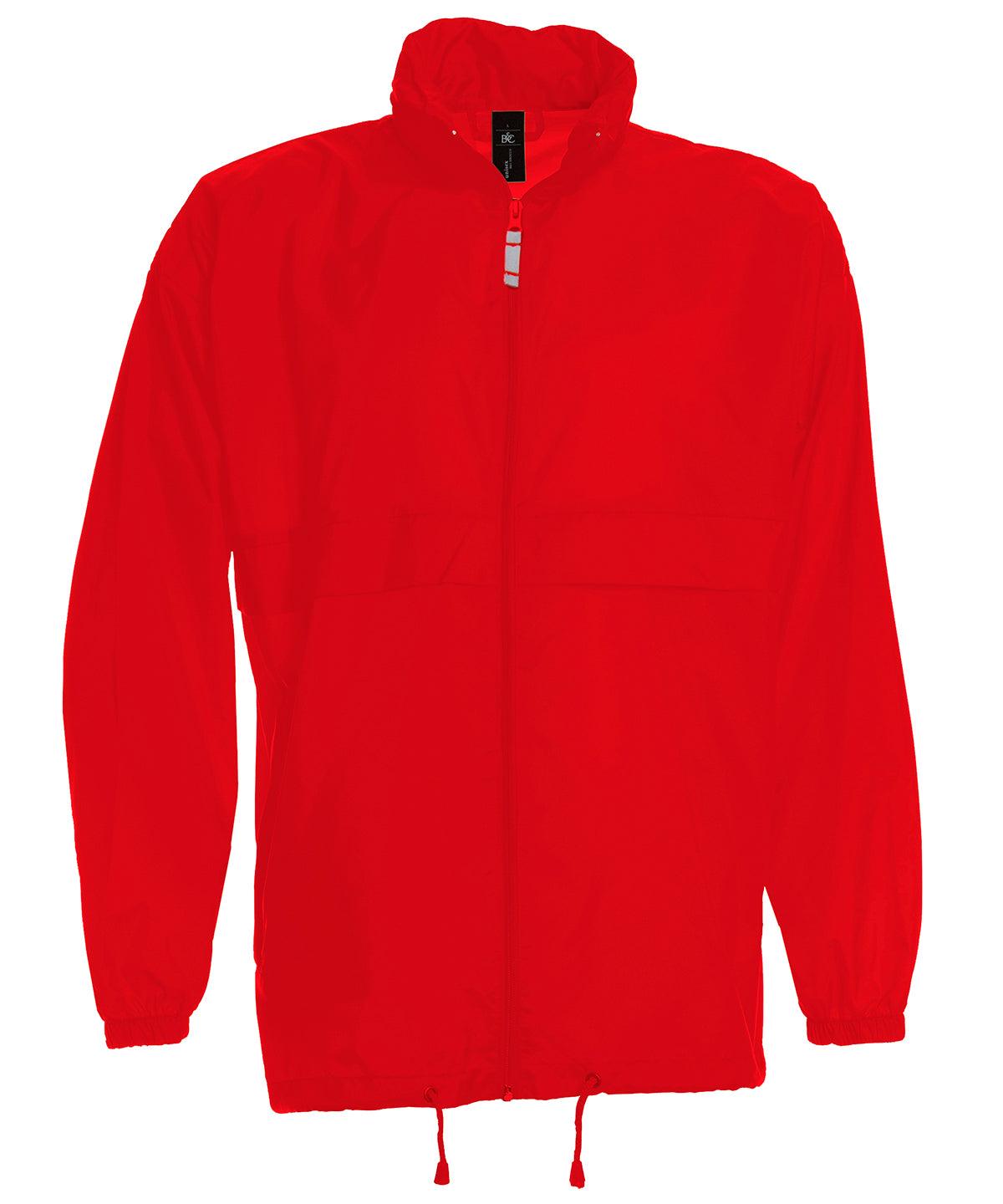 Red* - B&C Sirocco Jackets B&C Collection Jackets & Coats, Must Haves, Plus Sizes Schoolwear Centres