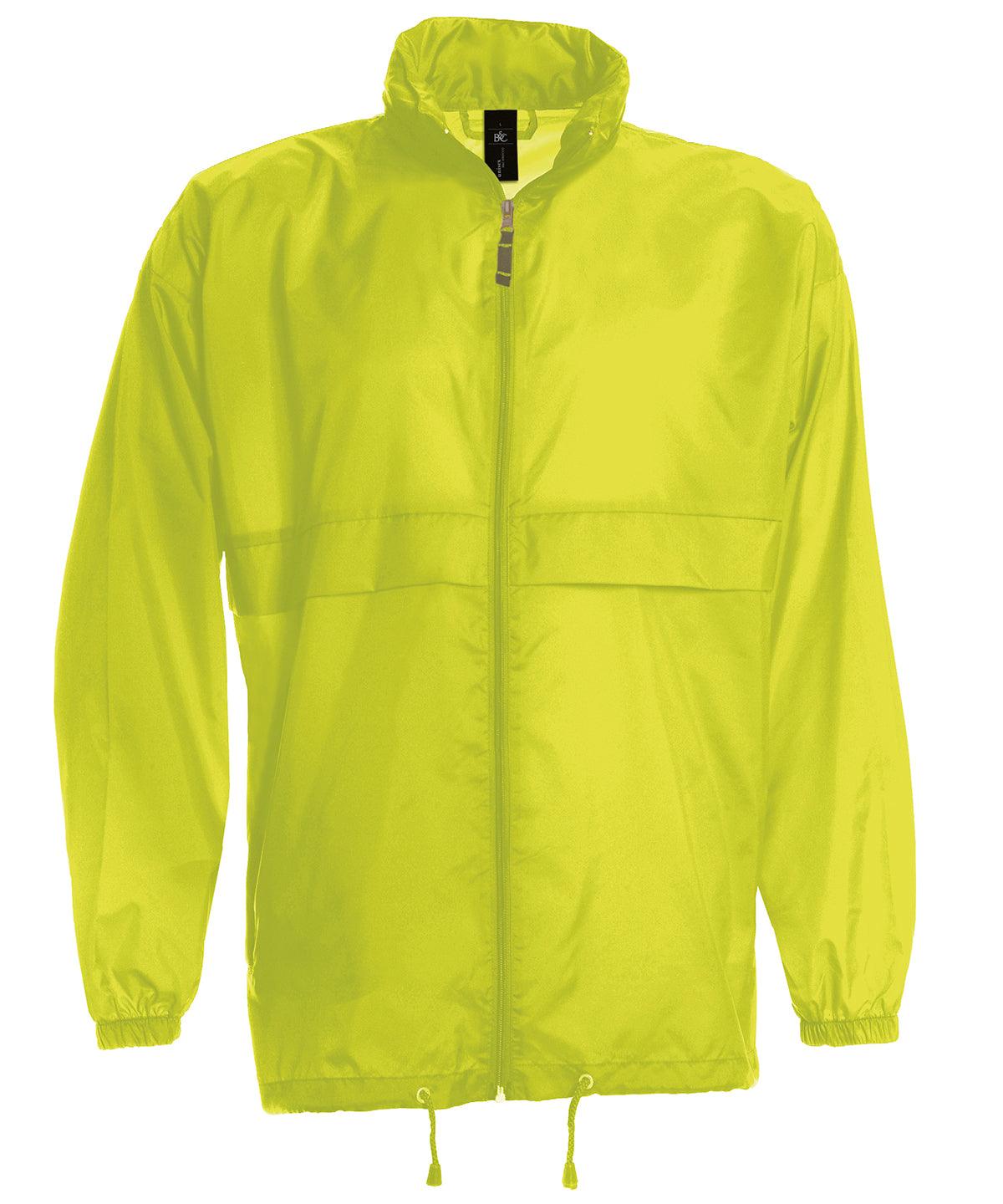 Ultra Yellow - B&C Sirocco Jackets B&C Collection Jackets & Coats, Must Haves, Plus Sizes Schoolwear Centres