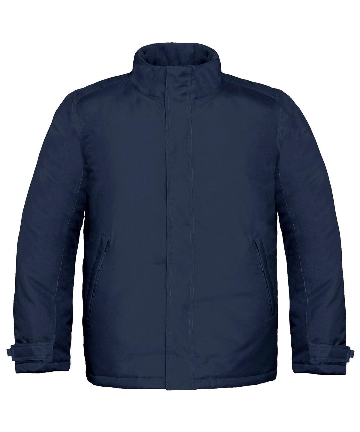 Navy - Real+ /men Jackets B&C Collection Jackets & Coats, Must Haves, Plus Sizes Schoolwear Centres