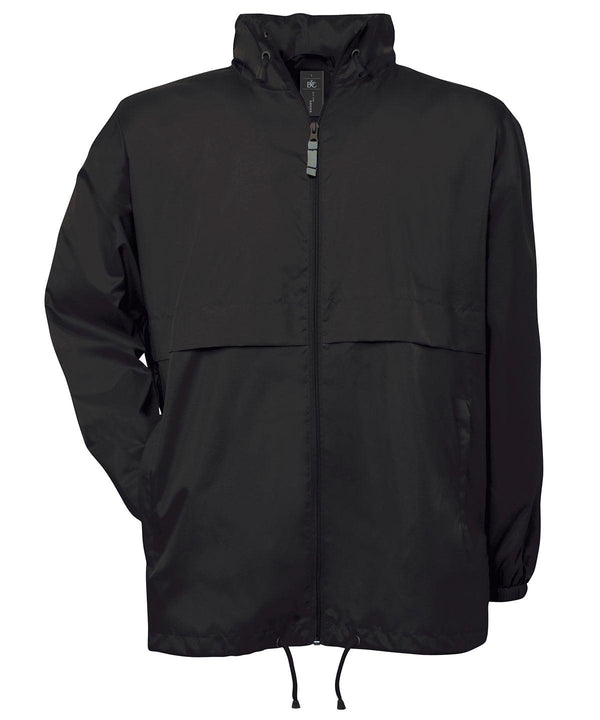 Black* - B&C Air windbreaker Jackets B&C Collection Jackets & Coats, Must Haves, Plus Sizes Schoolwear Centres