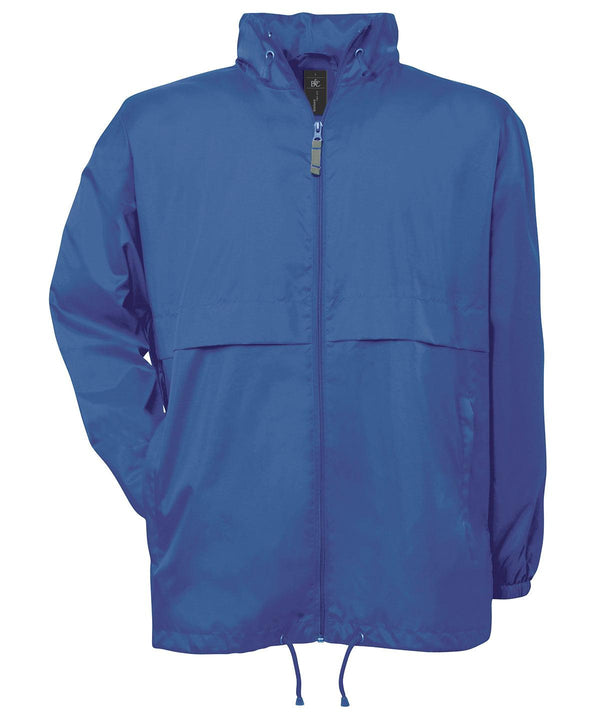 Royal Blue - B&C Air windbreaker Jackets B&C Collection Jackets & Coats, Must Haves, Plus Sizes Schoolwear Centres