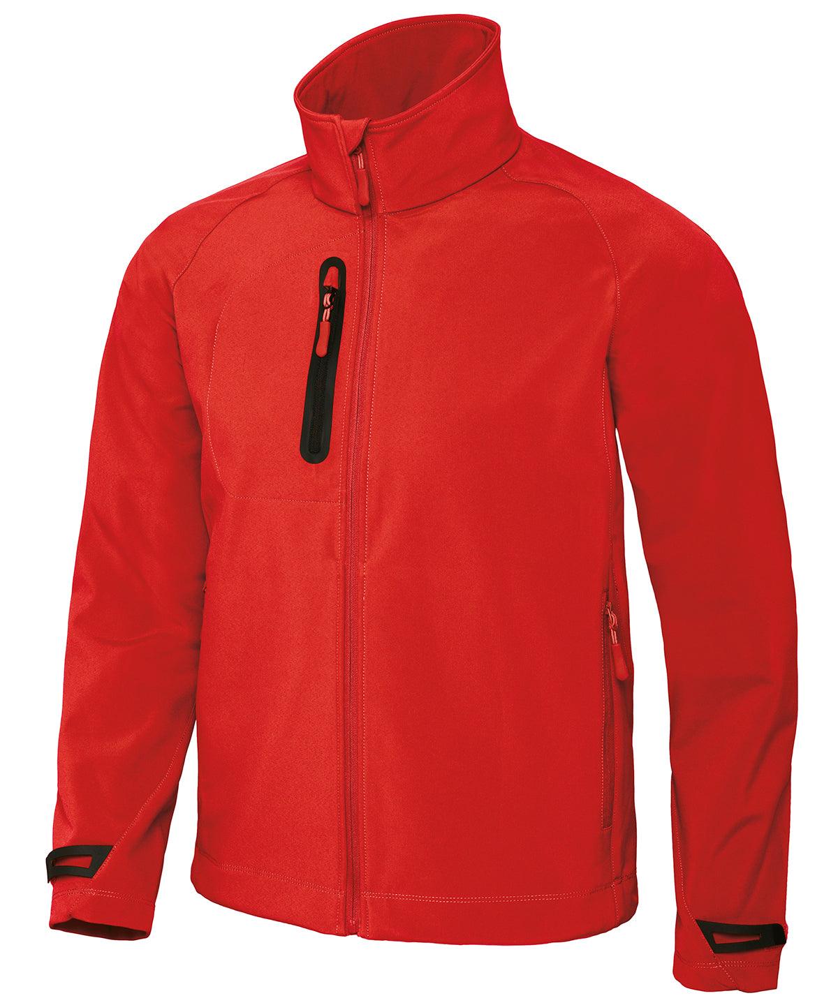 Deep Red - B&C X-Lite softshell /men Jackets B&C Collection Jackets & Coats, Plus Sizes, Softshells Schoolwear Centres