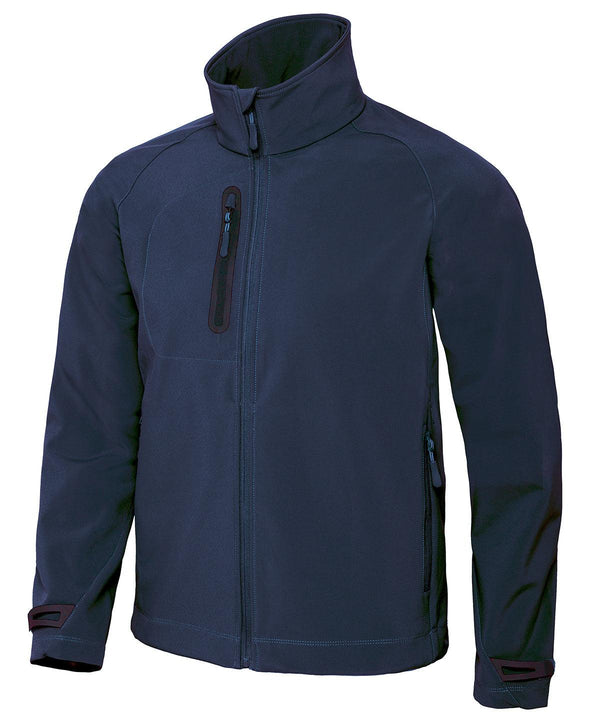 Navy - B&C X-Lite softshell /men Jackets B&C Collection Jackets & Coats, Plus Sizes, Softshells Schoolwear Centres