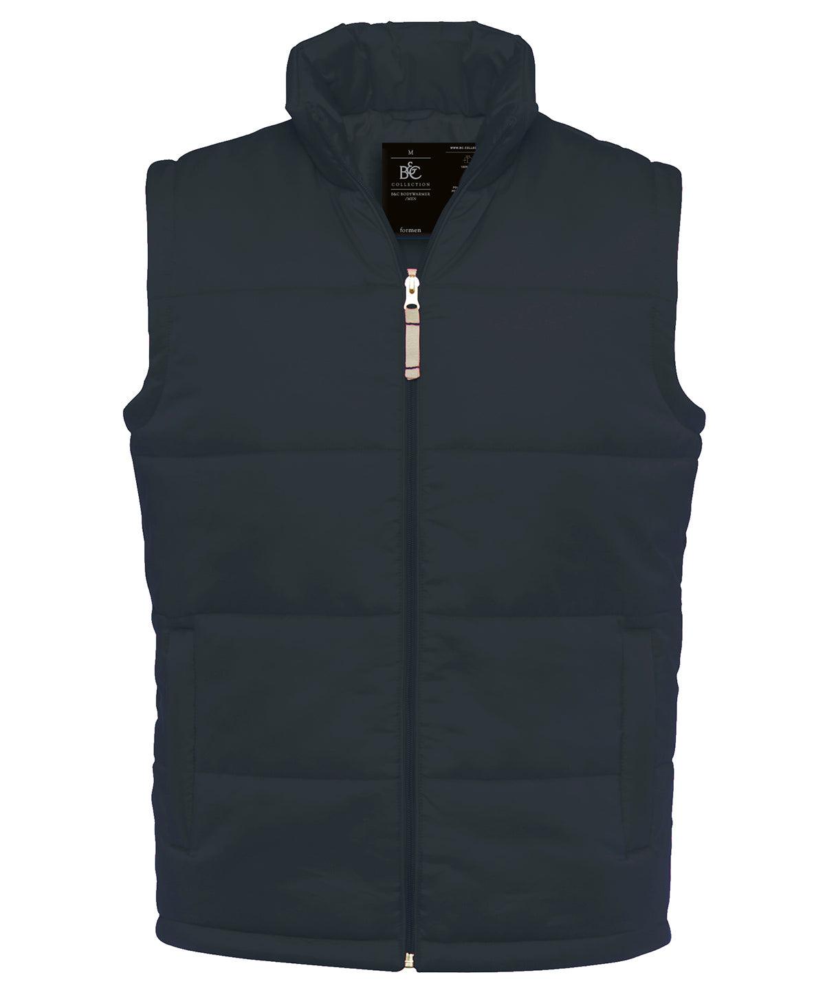 Dark Grey - B&C Bodywarmer /men Body Warmers B&C Collection 2022 Spring Edit, Gilets and Bodywarmers, Jackets & Coats, Must Haves, Padded & Insulation, Plus Sizes Schoolwear Centres