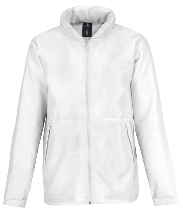 White/White Lining - B&C Multi-active /men Jackets B&C Collection Jackets & Coats, Plus Sizes Schoolwear Centres