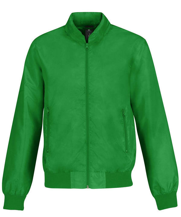 Real Green/Neon Orange Lining - B&C Trooper /men Jackets B&C Collection Hyperbrights and Neons, Jackets & Coats, Plus Sizes Schoolwear Centres