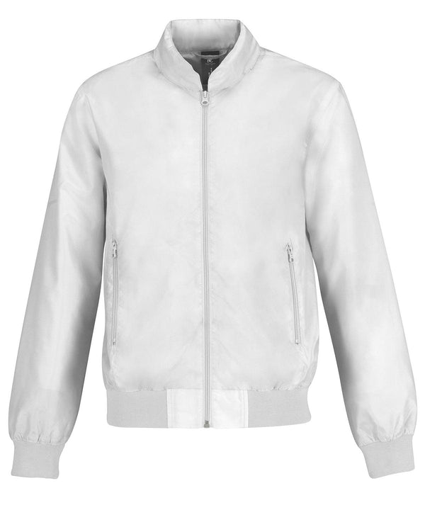 White/White Lining - B&C Trooper /men Jackets B&C Collection Hyperbrights and Neons, Jackets & Coats, Plus Sizes Schoolwear Centres