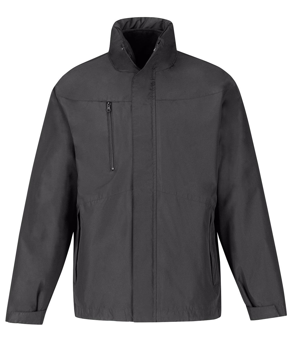 Dark Grey - B&C Corporate 3-in-1 jacket Jackets B&C Collection Jackets & Coats, Plus Sizes Schoolwear Centres